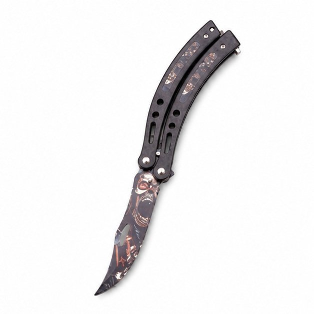 17557-main-white-clean CSGO Butterfly Trainer Balisong