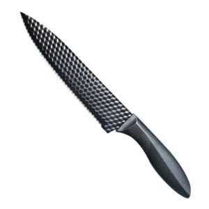 Professionelles Fischtötungsmesser, Fischmesser mit Wellenschliff, Aufschnittmesser
