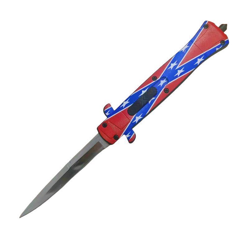 20241115165752.jpg 9-Zoll-italienisches Stiletto-Messer – OTF-Automatik (Flaggengriff)