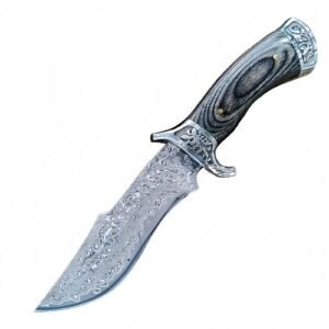 Bowiemesser Damaskus Outdoor Survival Messer