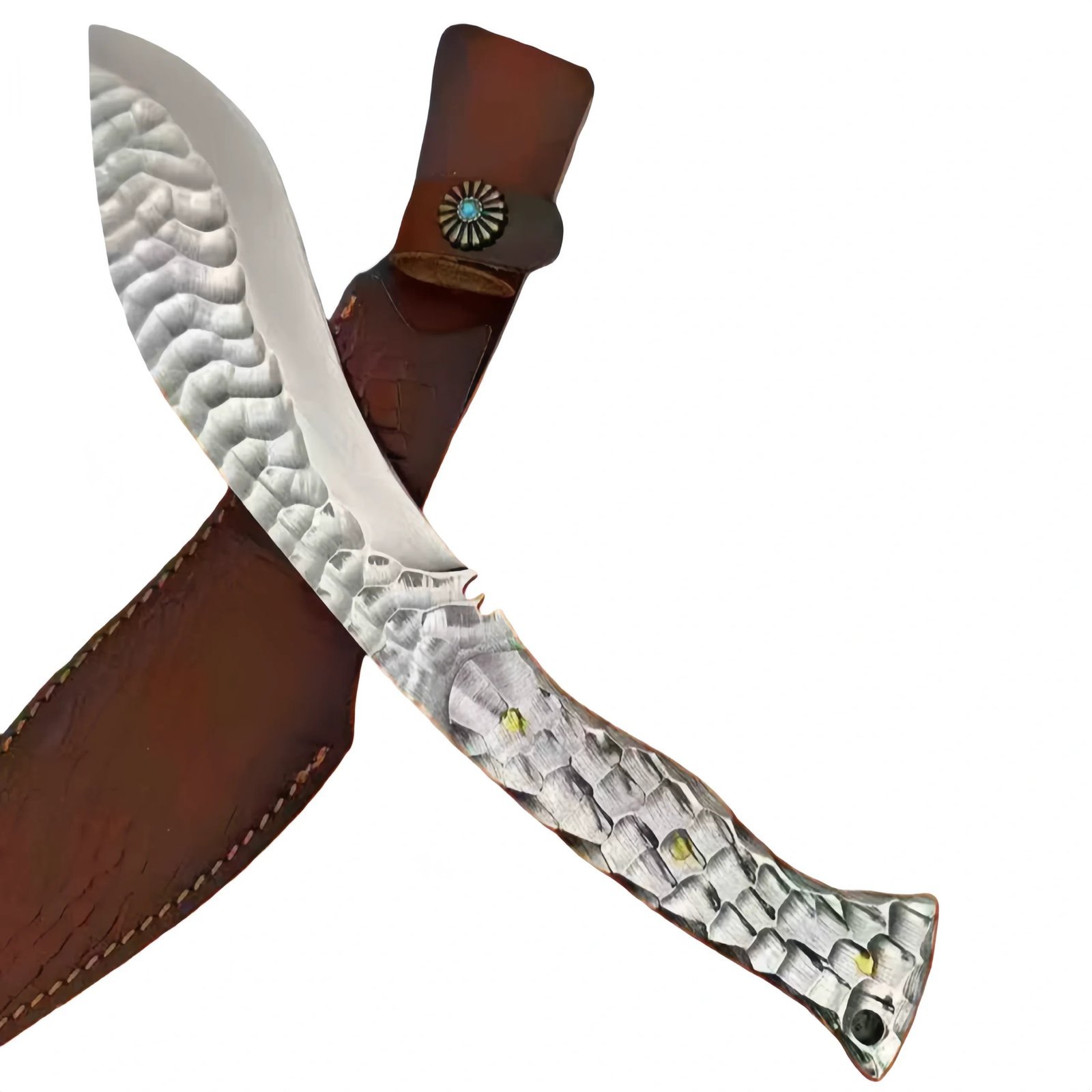 24342-main-white-clean Handgefertigtes Kukri-Messer mit Eisseele-Kaltmond-Motiv und Steinmuster