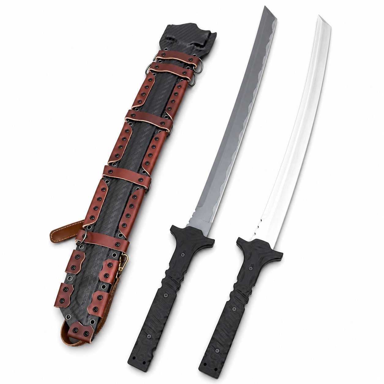 47106-main-white-clean Miller Bros. Premium großes Samurai-Messer mit feststehender Klinge