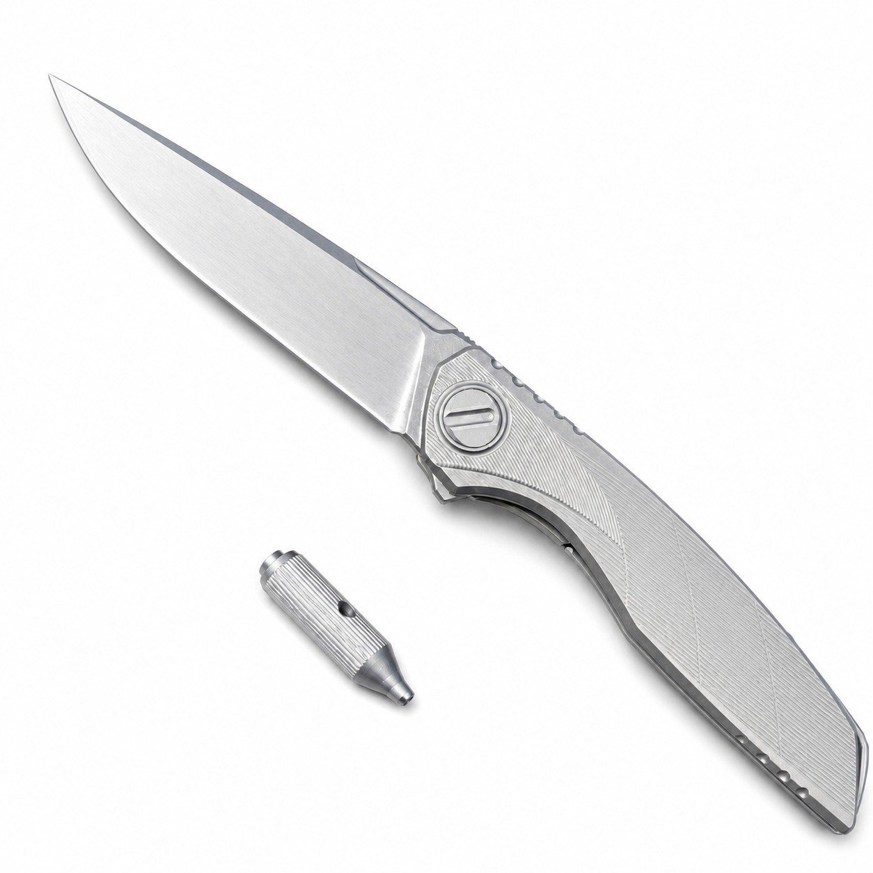 47220-main-white-clean Bear Head Storm Klappmesser mit Titangriff