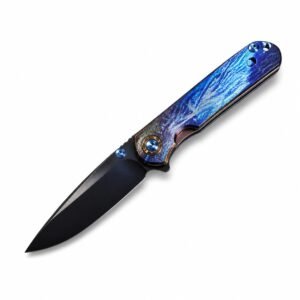Crisp-Dasha DLC M390 SF-Klappmesser mit Handgriff aus Titanlegierung