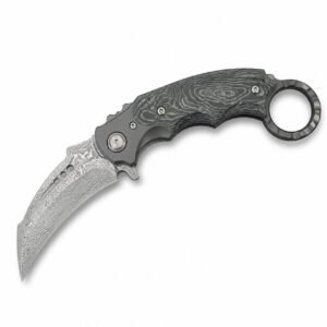 Violent Forest Folding Claws Damast-Karambit-Messer