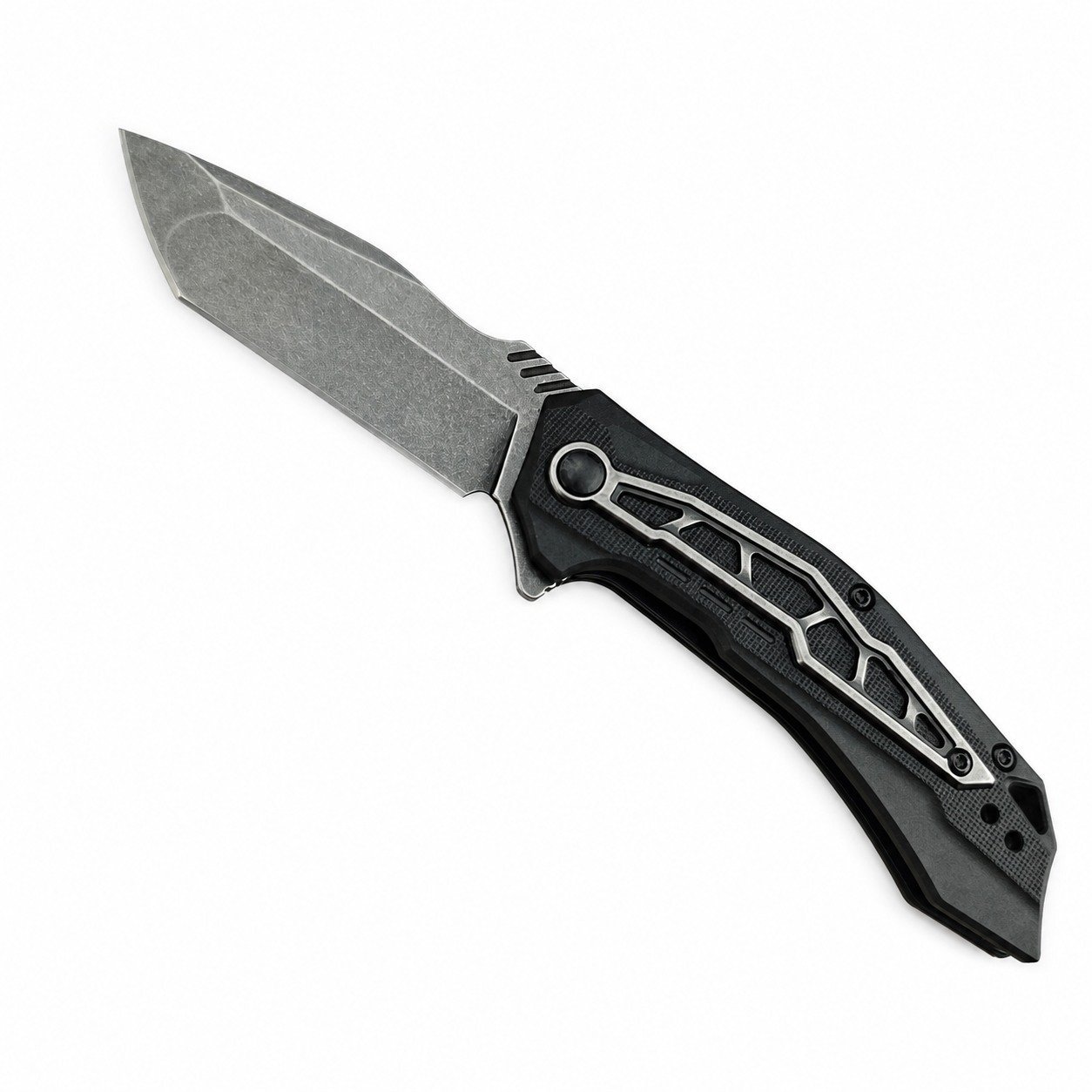 50388-main-white-clean Kashow 1376 Off Black Stone Wash Klappmesser