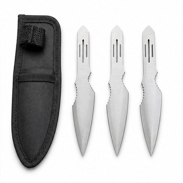 52397-main-white-clean Übungs-Wurfmesser-Set YF050 – 3-teilig, satiniert