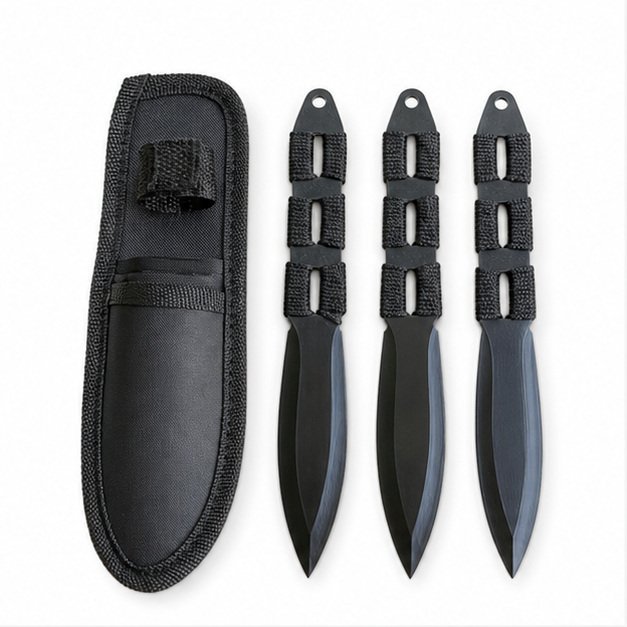 52407-main-white-clean Übungs-Wurfmesser-Set YF090 – 3-teilig, Schwarz
