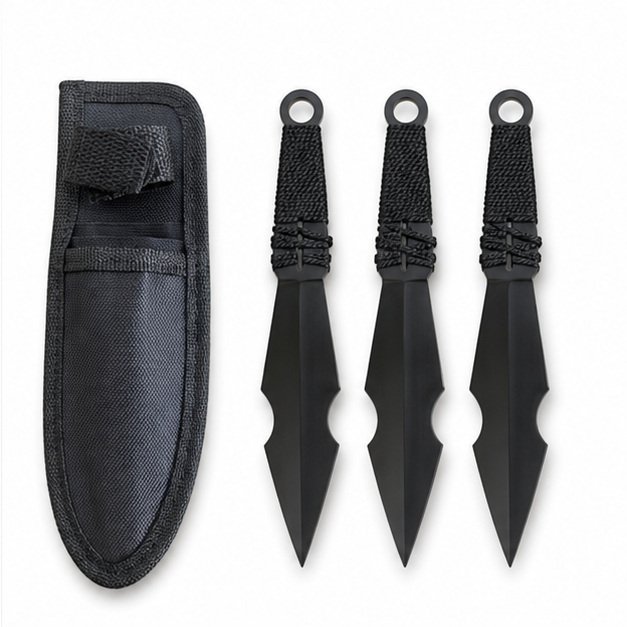 52421-main-white-clean Übungs-Wurfmesser-Set YF069 – 3-teilig, Schwarz